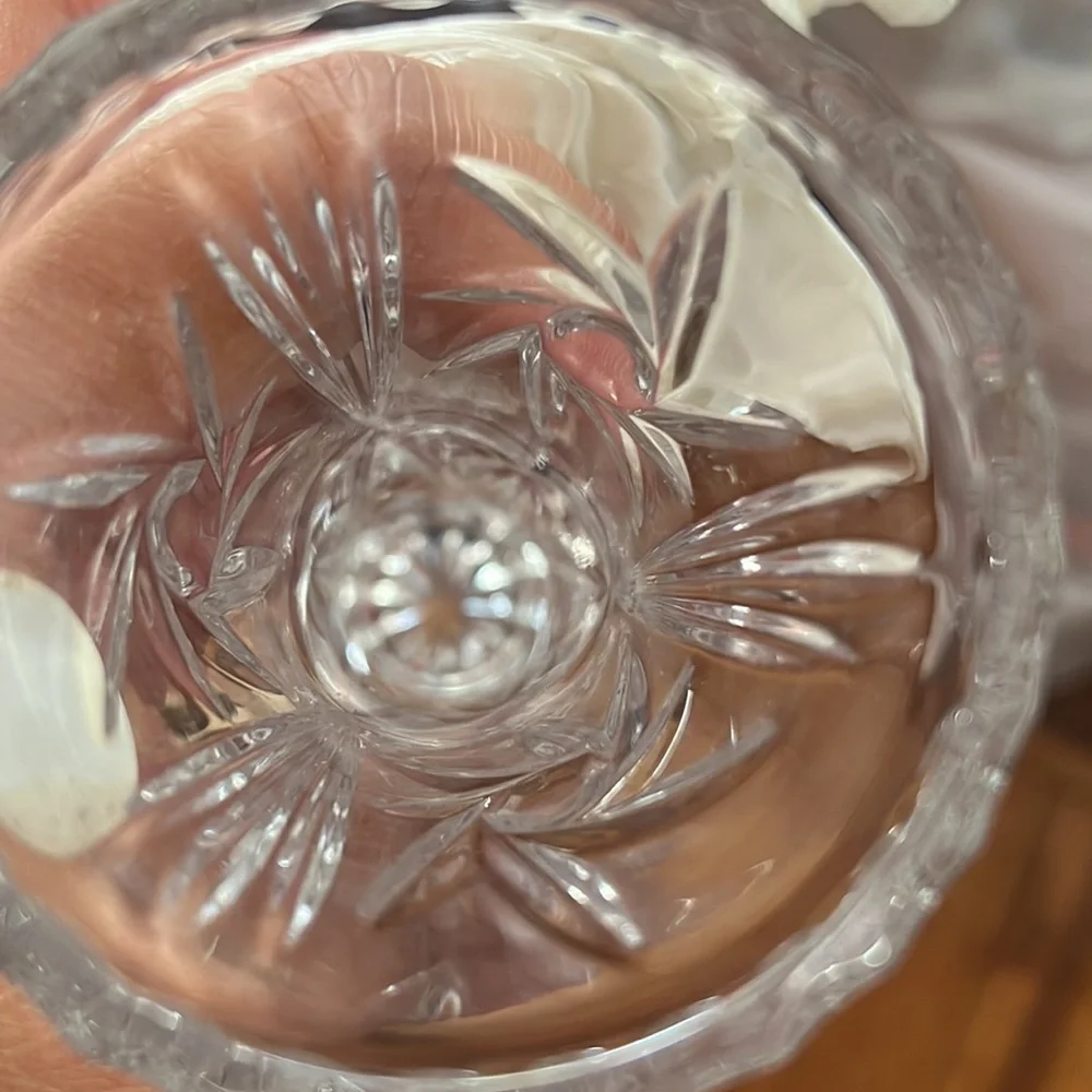 NIB Lenox Crystal 6” vase